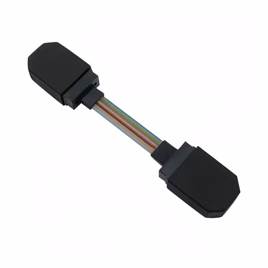 Conjunto de matriz de fibra MTP pigtail MPO de fibra óptica personalizada