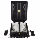 Fechamento de juntas de cabo de fibra óptica tipo horizontal de telecomunicações