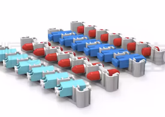 Caixa terminal de fibra óptica FTTX montada na parede interna de 6 núcleos