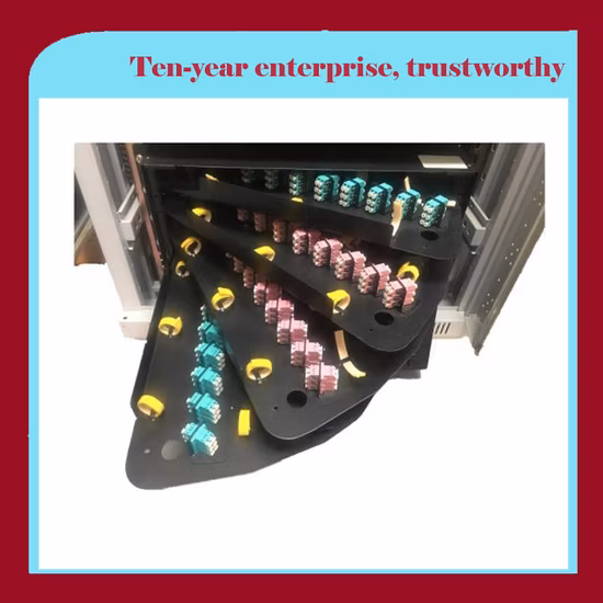 China Bom Preço Fibra Óptica Patch Panel Swing Tipo ODF